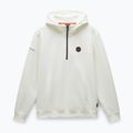 Кофта чоловіча Napapijri B-Badge Half Zip Hooded white heron 5