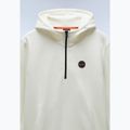 Кофта чоловіча Napapijri B-Badge Half Zip Hooded white heron 7