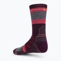 Шкарпетки для трекінгу Smartwool Hike Full Cushion Saturnsphere Crew bordeaux SW001584591 2