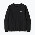 Лонгслів жіночий Patagonia P-6 Logo Responsibili-Tee black 3