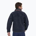 Кофта флісова чоловіча Patagonia Classic Retro-X new navy w/wax red 2