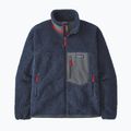 Кофта флісова чоловіча Patagonia Classic Retro-X new navy w/wax red 8
