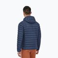 Пуховик чоловічий Patagonia Down Sweater Hoody new navy 2