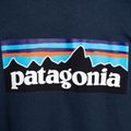 Футболка трекінгова жіноча Patagonia P-6 Logo Responsibili-Tee LS tidepool blue 6