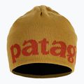 Шапка трекінгова Patagonia Beanie logo belwe / cosmic gold 2