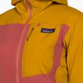 Куртка софтшелл жіноча Patagonia R1 CrossStrata Hoody burl red 3
