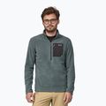 Кофта флісова чоловіча Patagonia R1 Air Zip Neck nouveau green