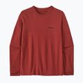 Футболка трекінгова жіноча Patagonia P-6 Logo Responsibili-Tee LS burl red 5