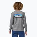 Лонгслів жіночий Patagonia P-6 Logo Responsibili-Tee gravel heather 2