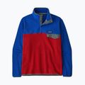 Кофта флісова чоловіча Patagonia LW Synch Snap-T P/O touring red 6