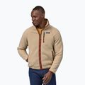 Кофта флісова чоловіча Patagonia Retro Pile el cap khaki w/sisu brown