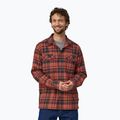 Сорочка чоловіча Patagonia Organic Cotton MW Fjord Flannel ice caps/burl red