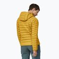 Жіночий пуховик Patagonia Down Sweater Hoody космічне золото 11