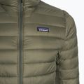 Чоловічий пуховий светр Patagonia з капюшоном тазик зелений 5