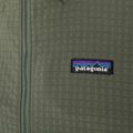 Чоловіча софтшелл-куртка Patagonia R1 TechFace Hoody з капюшоном для басейну зеленого кольору 3