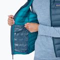 Жіночий пуховий светр Patagonia без рукавів lagom синій 10