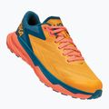 Жіночі бігові кросівки HOKA Zinal сяючий жовтий/камелія 8