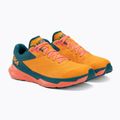 Жіночі бігові кросівки HOKA Zinal сяючий жовтий/камелія 4