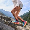 Кросівки для бігу жіночі HOKA Speedgoat 5 блакитно-помаранчеві 1123158-BCCML 12