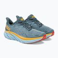 Кросівки для бігу чоловічі HOKA Clifton 8 світло-сірі 1119393-GBMS 5