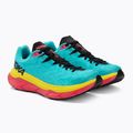 Чоловічі кросівки HOKA Tecton X сині з аквалангом / рожеві з аквалангом 4