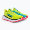 Кросівки бігові жіночі HOKA Carbon X 3 evening primrose/scuba blue 4