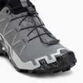 Кросівки для бігу чоловічі Salomon Speedcross 6 Wide quiet shade/black/pearl blue 7