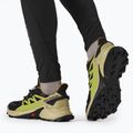 Кросівки для бігу чоловічі Salomon Supercross 4 GTX чорно-зелені L41731700 4