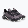 Кросівки для бігу жіночі Salomon Alphacross 4 moonscape/black/lunr 4