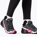 Кросівки для бігу жіночі Salomon Speedrcross 6 сірі L41743000 3
