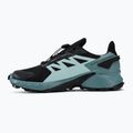 Кросівки для бігу жіночі Salomon Supercross 4 GTX чорно-блакитні L41735500 11