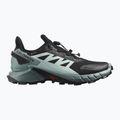 Кросівки для бігу жіночі Salomon Supercross 4 GTX чорно-блакитні L41735500 13