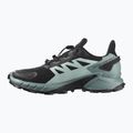 Кросівки для бігу жіночі Salomon Supercross 4 GTX чорно-блакитні L41735500 14