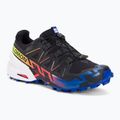 Кросівки для бігу чоловічі Salomon Speedcross 6 GTX black/surf the web/safety yellow