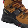 Взуття трекінгове чоловіче Salomon Quest 4 GTX коричневе L47156400 11