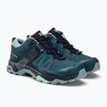Взуття трекінгове жіноче Salomon X Ultra 4 GTX синє L47352900 4
