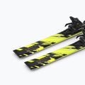 Гірські лижі Salomon S/Max 8 XT + M11 GW чорні/дерево/безпечно-жовті 10