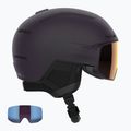 Шолом гірськолижний Salomon Driver Prime Sigma Plus S2/S3 night shade/silver pink/sky blue 8