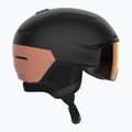 Шолом гірськолижний Salomon Driver Pro Sigma S2 black/rose/gold 7
