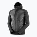 Куртка гібридна чоловіча Salomon Elixir Hybrid Hoodie Insulated deep black 7