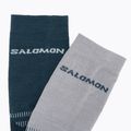 Шкарпетки для трекінгу Salomon X Ultra Access Crew 2 пари quarry/stargazer 4