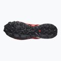 Кросівки для бігу чоловічі Salomon Spikecross 6 GTX cow hide/black/neon flame 11