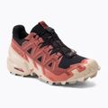 Кросівки для бігу жіночі Salomon Speedcross 6 GTX black/cow hide/faded rose