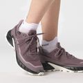 Кросівки для бігу жіночі Salomon Alphacross 5 GTX moonscape/black/white 10