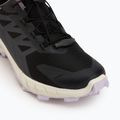 Кросівки для бігу жіночі Salomon Supercross 4 GTX black/vanilla ice /orchid petal 7