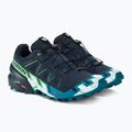 Чоловічі кросівки Salomon Speedcross 6 карбон/таїтянський прилив/білий 4