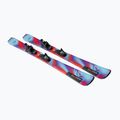 Лижі дитячі Salomon QST Jr S + кріплення C5 GW pastel neon blue 3/poppy red/black 3