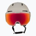 Шолом гірськолижний Salomon Osmo Pro Sigma Photo light bronze met/black/poppy red 2