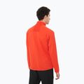 Кофта трекінгова чоловіча Salomon Essential Lightwarm FZ cherry tomato 2