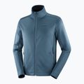 Кофта трекінгова чоловіча Salomon Essential Midwarm Fz midnight navy 6